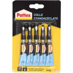 5 Tubes De Colle Liquide 5X2G