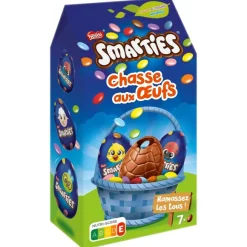 Ufs Au Chocolat Garni De Smarties
