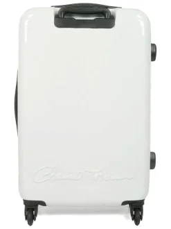 Valise Cabine "Coup De Foudre" Blanche 65Cm