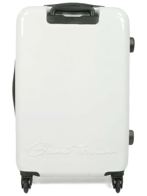 Valise Cabine "Coup De Foudre" Blanche 65Cm