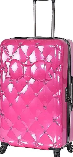 Valise Cabine "Coup De Foudre" Rose 55Cm