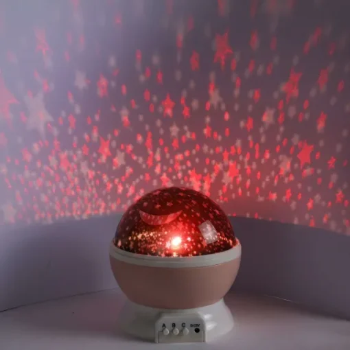 Veilleuse Rotative Projection Toiles