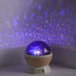 Veilleuse Rotative Projection Toiles
