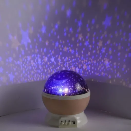 Veilleuse Rotative Projection Toiles