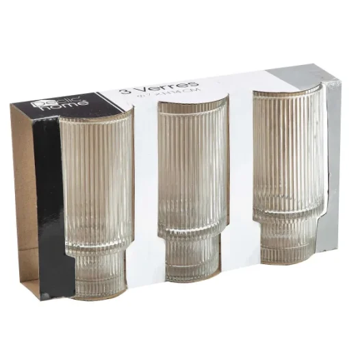 3 Verres Eau 300Ml