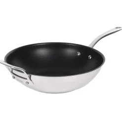 Wok Inox Induction 28 Cm