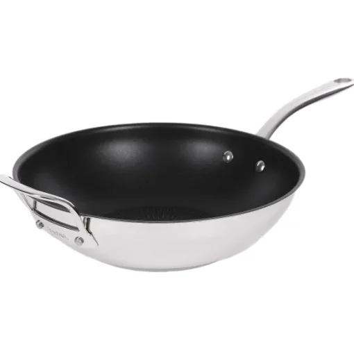 Wok Inox Induction 28 Cm