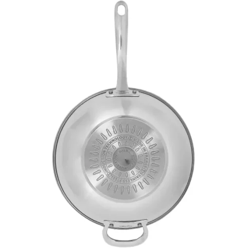 Wok Inox Induction 28 Cm